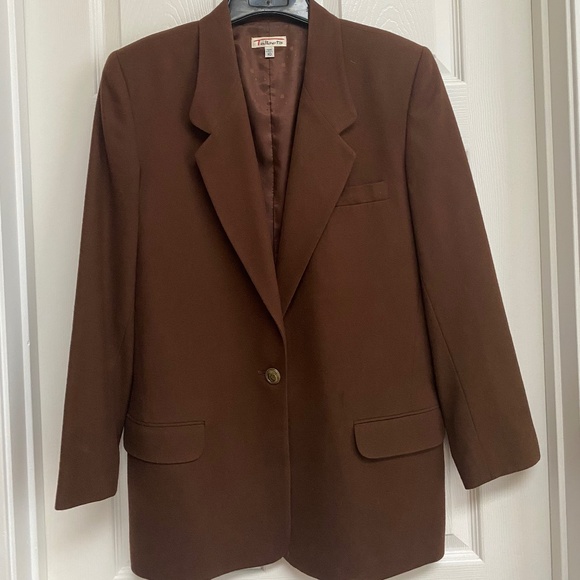 Talbots Brown Blazer - Picture 1 of 6